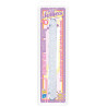 Crystal Jellies Double gode Jelly Clear 44 x 4.3 cm